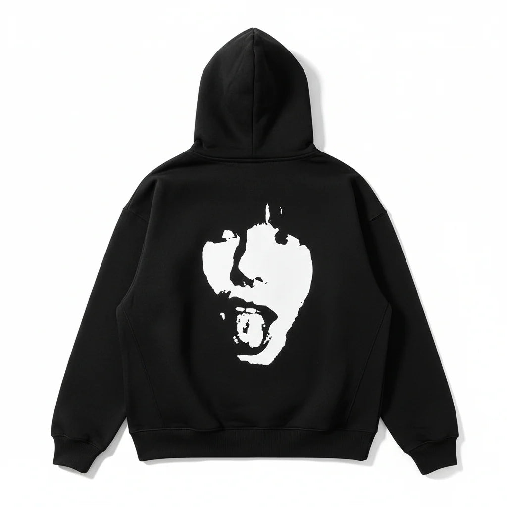 Statement Hoodie - Black