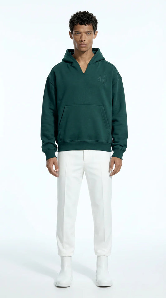 Statement Hoodie - Petrol