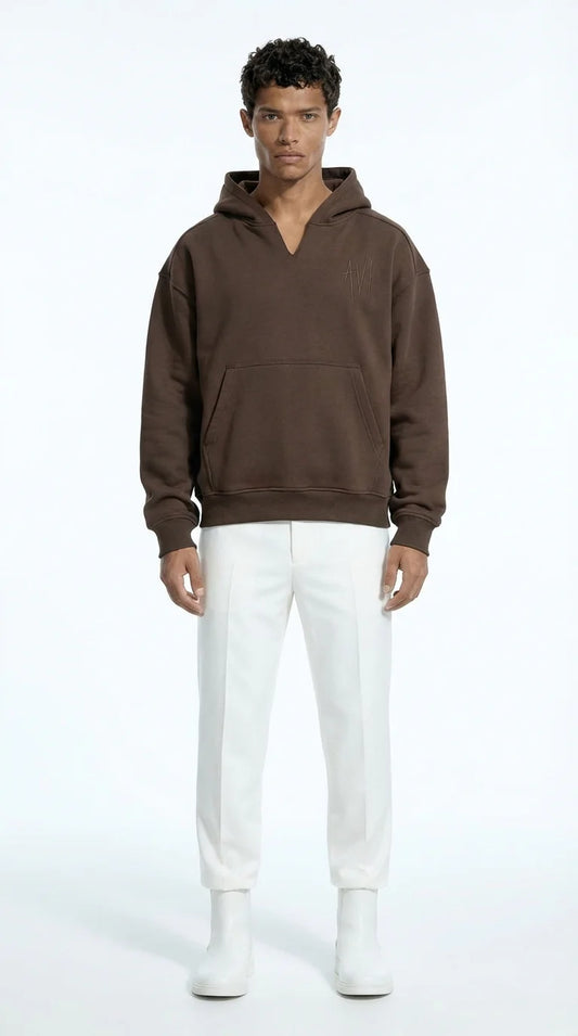 Statement Hoodie - Mocha