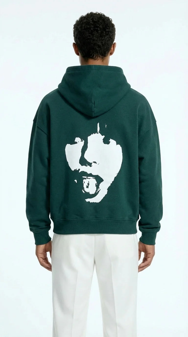 Statement Hoodie - Petrol