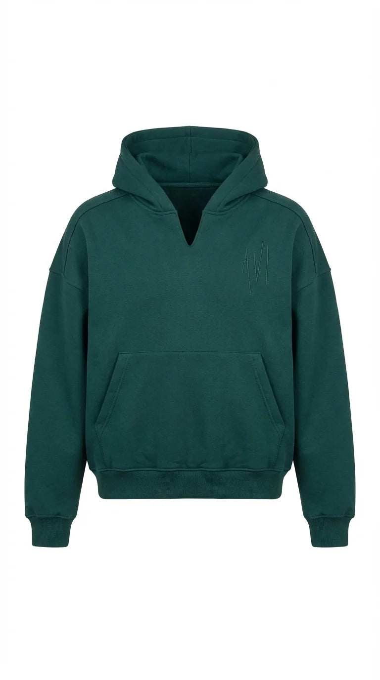 Statement Hoodie - Petrol