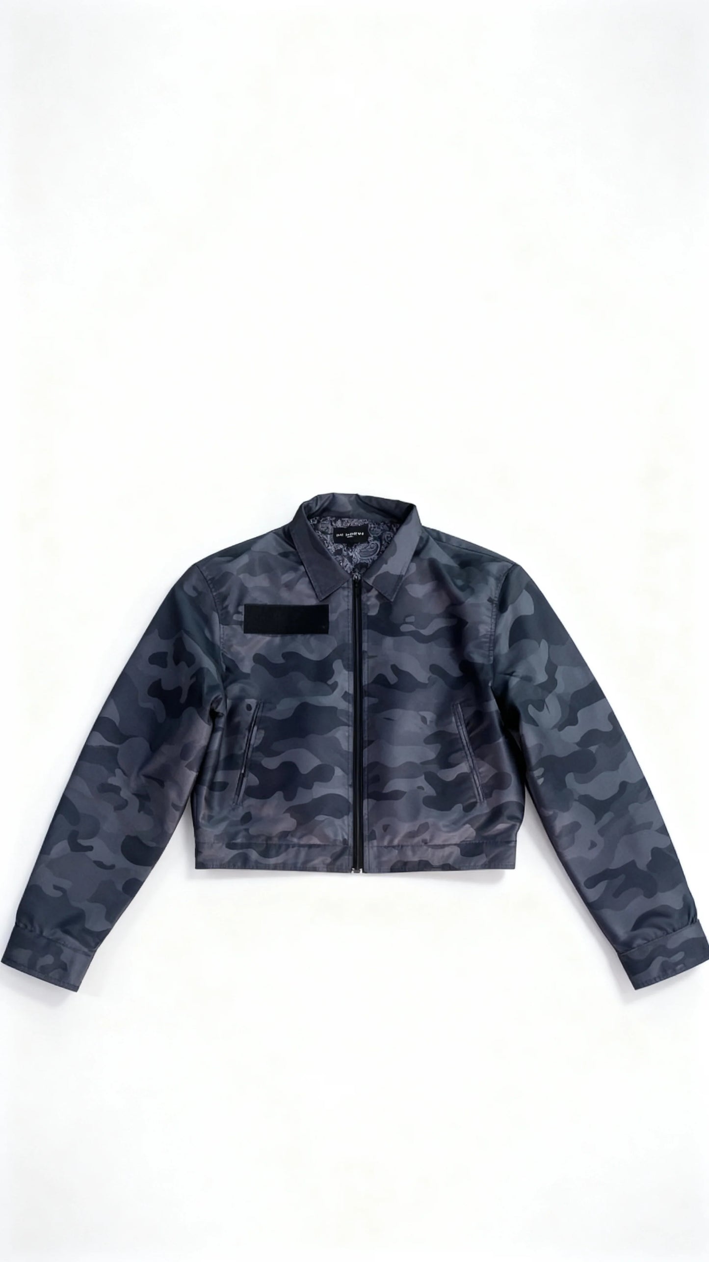 Cropped Camo Jacket